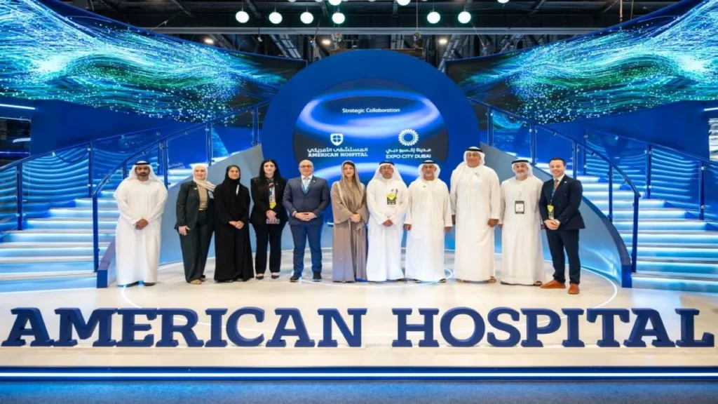 المستشفى الأمريكي دبي.. خطة طبية شاملة لتعزيز الرعاية الصحية في مدينة إكسبو ونشر معاييرها الجدبدة